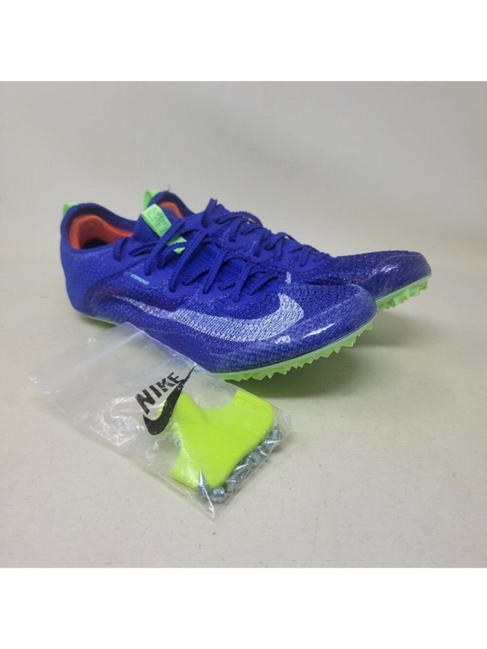 Nike Zoom Superfly Elite 2 Track & Field Spikes Blue Men's Size 8 CD4382-400